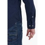 Fashion, accesorii si bijuterii - Barbati - Imbracaminte - Camasi barbati - Camasa La Martina regular fit cu logo Floral ZMC020, Bleumarin, 2XL INTL - Infinity.ro