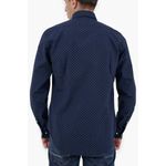 Fashion, accesorii si bijuterii - Barbati - Imbracaminte - Camasi barbati - Camasa La Martina regular fit cu logo Floral ZMC020, Bleumarin, 2XL INTL - Infinity.ro