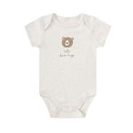Fashion, accesorii si bijuterii - Copii - Imbracaminte copii - Body-uri copii - Set 3 body-uri pentru bebelusi model ursulet - marimea 6-9 luni - Infinity.ro