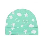 Fashion, accesorii si bijuterii - Copii - Imbracaminte copii - Body-uri copii - Set cadou bebe 5 piese bumbac model stele si nori 3-6 luni - Infinity.ro