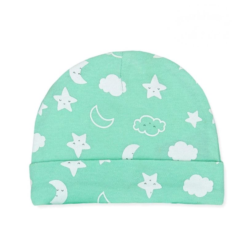 Fashion, accesorii si bijuterii - Copii - Imbracaminte copii - Body-uri copii - Set cadou bebe 5 piese bumbac model stele si nori 3-6 luni - Infinity.ro