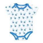 Fashion, accesorii si bijuterii - Copii - Imbracaminte copii - Body-uri copii - Set cadou bebe 5 piese bumbac model monstruleti 0-3 luni - Infinity.ro