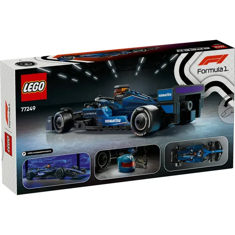 Jucarii, Copii si Bebe - Jucarii si jocuri - Seturi de constructie si cuburi - Seturi de constructie - Lego Speed Champions Masina De Curse F1 Williams Fw46 77249 - Infinity.ro