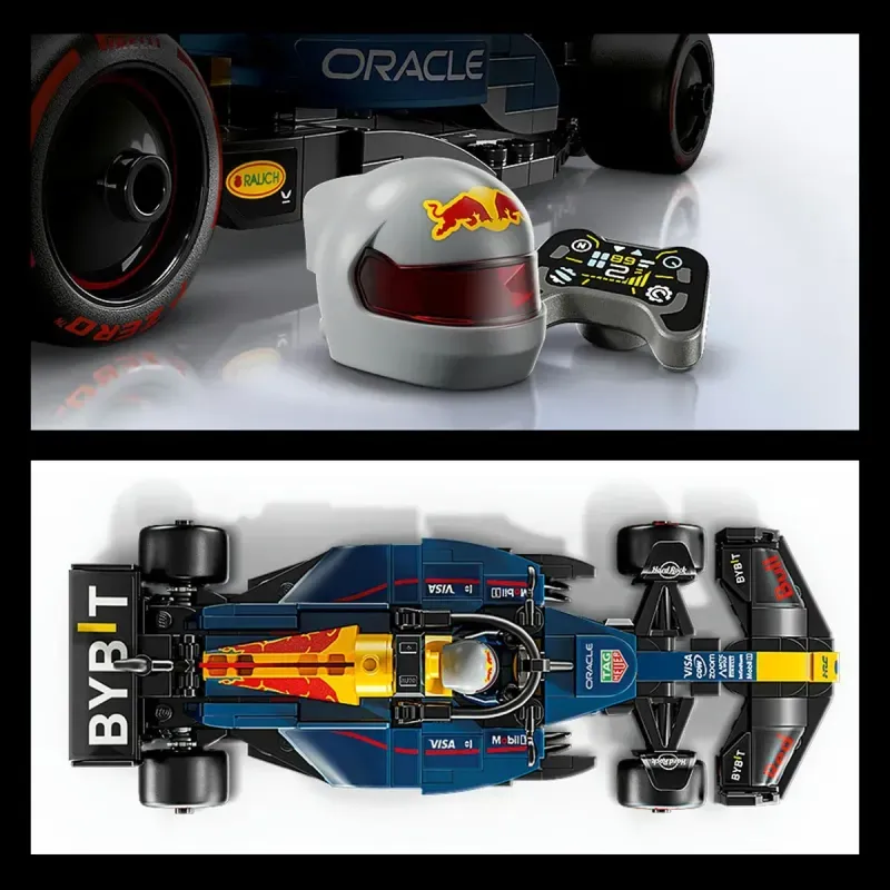 Jucarii, Copii si Bebe - Jucarii si jocuri - Seturi de constructie si cuburi - Seturi de constructie - Lego Speed Champions Masina De Curse F1 Oracle Red Bull Racing 77243 - Infinity.ro