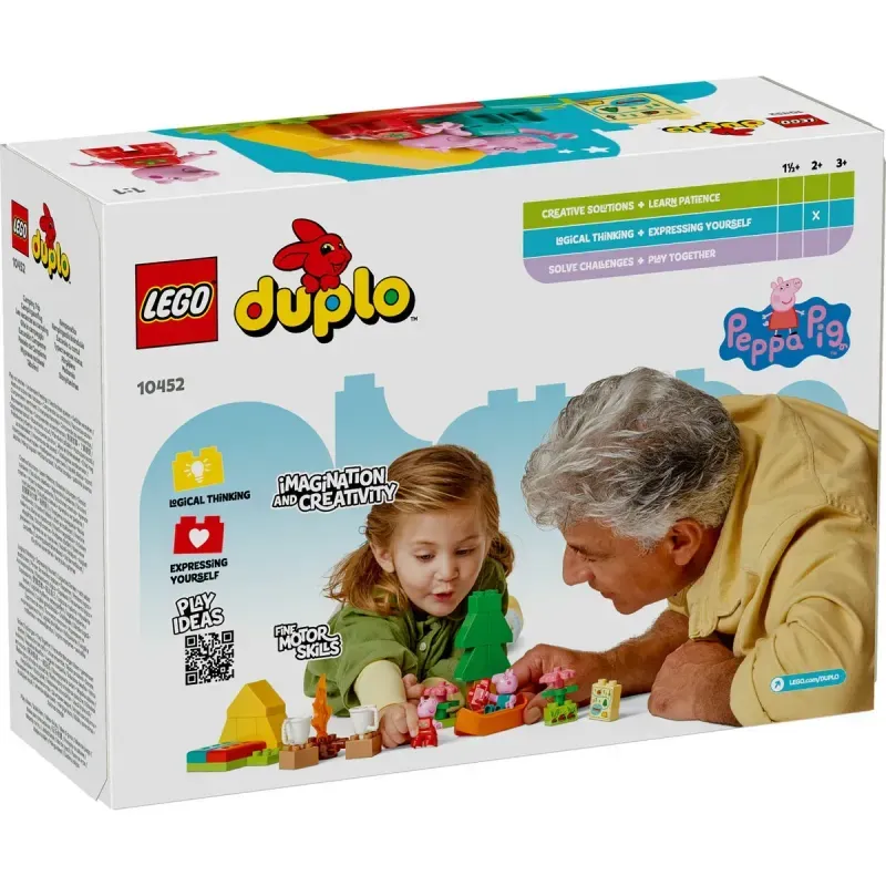 Jucarii, Copii si Bebe - Jucarii si jocuri - Seturi de constructie si cuburi - Seturi de constructie - Lego Duplo Excursie Cu Cortul 10452 - Infinity.ro