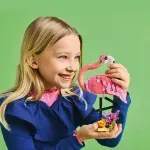 Jucarii, Copii si Bebe - Jucarii si jocuri - Seturi de constructie si cuburi - Seturi de constructie - Lego Creator Animale Salbatice Flamingo Roz 31170 - Infinity.ro