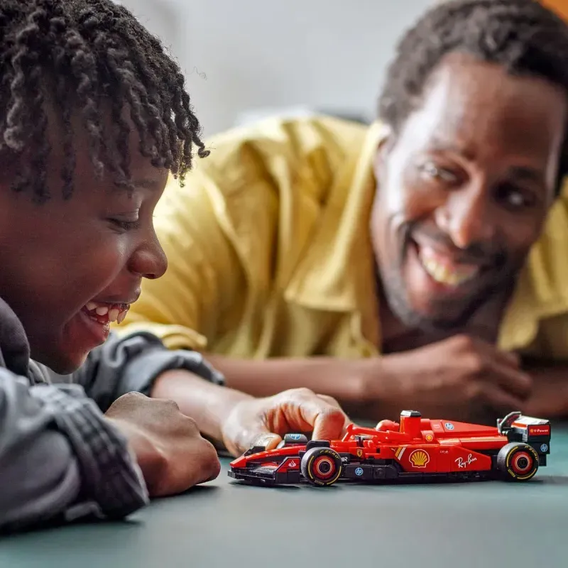 Jucarii, Copii si Bebe - Jucarii si jocuri - Seturi de constructie si cuburi - Seturi de constructie - Lego Speed Champions Masina De Curse F1 Ferrari Sf-24 77242 - Infinity.ro