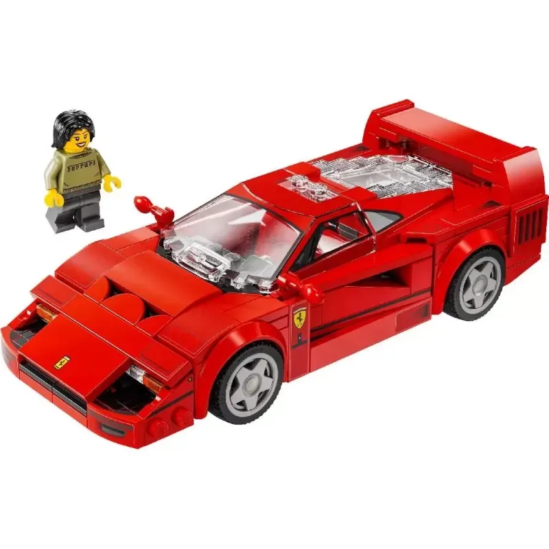 Jucarii, Copii si Bebe - Jucarii si jocuri - Seturi de constructie si cuburi - Seturi de constructie - Lego Speed Champions Supermasina Ferrari F40 76934 - Infinity.ro
