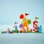 Jucarii, Copii si Bebe - Jucarii si jocuri - Seturi de constructie si cuburi - Seturi de constructie - Lego Duplo Targ De Distractii 10453 - Infinity.ro