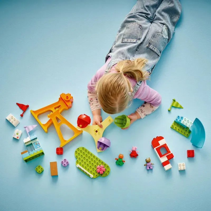 Jucarii, Copii si Bebe - Jucarii si jocuri - Seturi de constructie si cuburi - Seturi de constructie - Lego Duplo Targ De Distractii 10453 - Infinity.ro