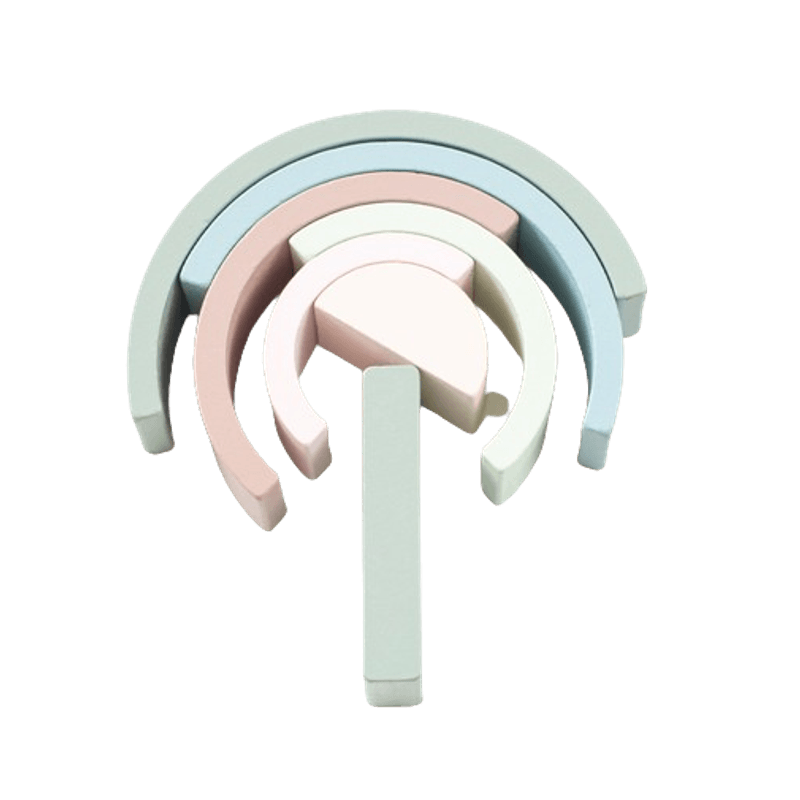 Jucarii, Copii si Bebe - Jucarii si jocuri - Seturi de constructie si cuburi - Cuburi si caramizi - Set 28 de piese lemn, blocuri de constructie, Educatie Montessori, Algorithmic Cascading music, 3 ani +, Edujucarii - Infinity.ro