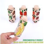 Jucarii, Copii si Bebe - Jucarii si jocuri - Jocuri si puzzle - Puzzle - Set 4 Puzzle Rotativ cu cate 3 cuburi, lemn, legume si fructe, Rotating Jigsaw, 12 luni+, EduJucarii - Infinity.ro