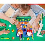 Jucarii, Copii si Bebe - Jucarii si jocuri - Jucarii & jocuri educative - Jucarii interactive - Joc matematic educativ, Invatam Adunarea si Scaderea, fetru, 32x30 cm, 3 ani+, Edujucarii - Infinity.ro