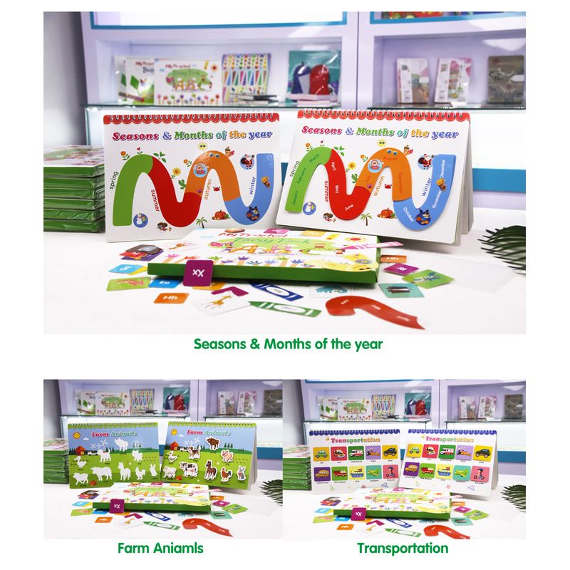 Jucarii, Copii si Bebe - Jucarii si jocuri - Jucarii & jocuri educative - Jucarii interactive - Carte interactiva si educativa, My Preschool Busy Book 5, 11 pagini activitati, stickere, 3 ani+, EduJucarii - Infinity.ro