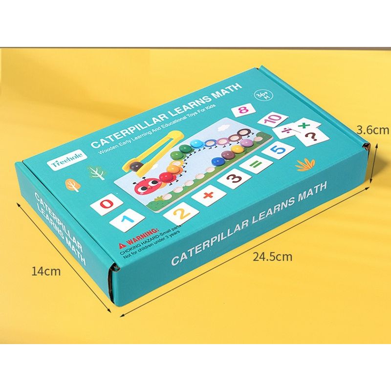 Jucarii, Copii si Bebe - Jucarii si jocuri - Jucarii & jocuri educative - Jucarii interactive - Joc Logaritmic  Omida de sortare, indemanare, asocieri, operatii matematice,lemn, Joc tip Montessori, 3 ani+, EduJucarii - Infinity.ro