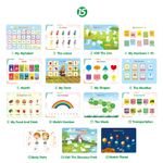 Carti si Birotica - Carti - Carti pentru copii - Carti interactive - Carte interactiva si educativa, My Preschool Busy Book 3, 31 pagini activitati, stickere, Engleza, 3 ani+, EduJucarii - Infinity.ro