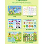 Jucarii, Copii si Bebe - Jucarii si jocuri - Jucarii & jocuri educative - Jucarii interactive - Carte interactiva si educativa, My Preschool Busy Book 4, 23 pagini activitati, stickere, Engleza, 3 ani+, EduJucarii - Infinity.ro