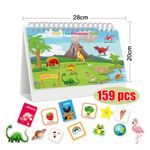 Carti si Birotica - Carti - Carti pentru copii - Carti interactive - Carte interactiva si educativa, My Preschool Busy Book 3, 31 pagini activitati, stickere, Engleza, 3 ani+, EduJucarii - Infinity.ro
