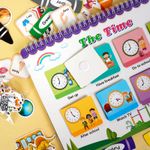 Jucarii, Copii si Bebe - Jucarii si jocuri - Jucarii & jocuri educative - Jucarii interactive - Carte interactiva si educativa, My Preschool Busy Book 4, 23 pagini activitati, stickere, Engleza, 3 ani+, EduJucarii - Infinity.ro