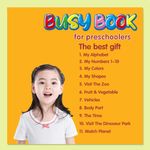 Jucarii, Copii si Bebe - Jucarii si jocuri - Jucarii & jocuri educative - Jucarii interactive - Carte interactiva si educativa, My Preschool Busy Book 4, 23 pagini activitati, stickere, Engleza, 3 ani+, EduJucarii - Infinity.ro