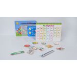 Jucarii, Copii si Bebe - Jucarii si jocuri - Jucarii & jocuri educative - Jucarii interactive - Carte interactiva si educativa, My Preschool Busy Book 4, 23 pagini activitati, stickere, Engleza, 3 ani+, EduJucarii - Infinity.ro