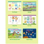 Jucarii, Copii si Bebe - Jucarii si jocuri - Jucarii & jocuri educative - Jucarii interactive - Carte interactiva si educativa, My Preschool Busy Book 4, 23 pagini activitati, stickere, Engleza, 3 ani+, EduJucarii - Infinity.ro