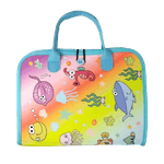 Jucarii, Copii si Bebe - Jucarii si jocuri - Jucarii & jocuri educative - Jucarii interactive - Carte Montessori din fetru cu activitati, 10 pagini,  28 x 20 cm, 3 ani+, EduJucarii - Infinity.ro