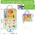 Jucarii, Copii si Bebe - Jucarii si jocuri - Jucarii & jocuri educative - Jucarii interactive - Carte Montessori din fetru cu activitati, 10 pagini,  28 x 20 cm, 3 ani+, EduJucarii - Infinity.ro