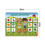 Carti si Birotica - Carti - Carti pentru copii - Carti interactive - Carte interactiva si educativa, My Preschool Busy Book 1, 32 pagini activitati, stickere, Engleza, 3 ani+, EduJucarii - Infinity.ro