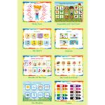 Carti si Birotica - Carti - Carti pentru copii - Carti interactive - Carte interactiva si educativa, My Preschool Busy Book 1, 32 pagini activitati, stickere, Engleza, 3 ani+, EduJucarii - Infinity.ro