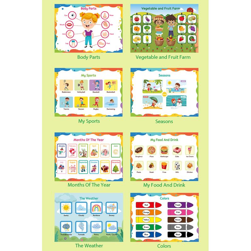 Carti si Birotica - Carti - Carti pentru copii - Carti interactive - Carte interactiva si educativa, My Preschool Busy Book 1, 32 pagini activitati, stickere, Engleza, 3 ani+, EduJucarii - Infinity.ro