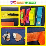 Jucarii, Copii si Bebe - Jucarii si jocuri - Jucarii & jocuri educative - Jucarii interactive - Carte Montessori din fetru cu activitati, 8 pagini,  28 x 22 cm, 3 ani+, EduJucarii - Infinity.ro