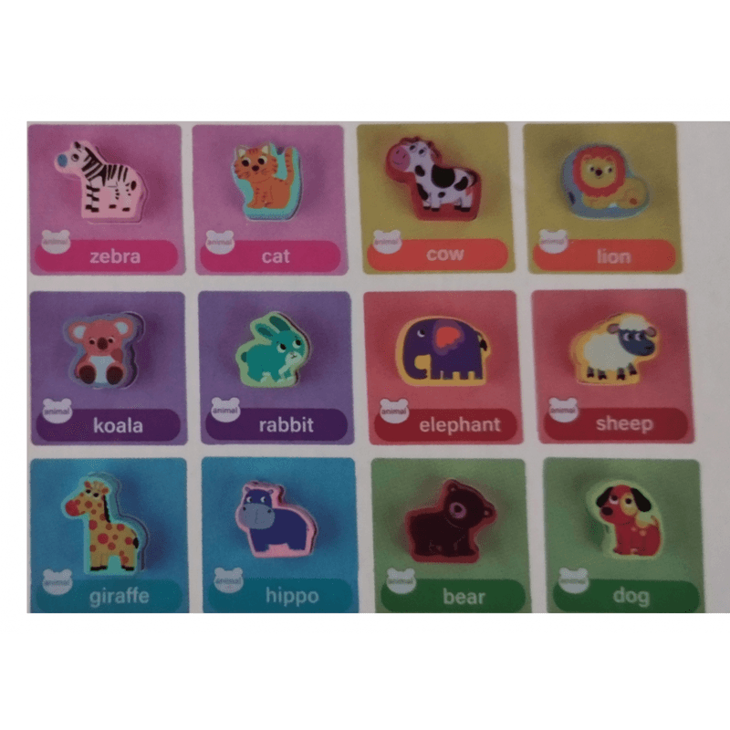 Jucarii, Copii si Bebe - Jucarii si jocuri - Jucarii & jocuri educative - Jucarii interactive - Joc Montessori, echilibru, insiruire, carduri, 12 piese lemn, Balanced Stacking Beading, Animale, 3 ani, EduJucarii - Infinity.ro