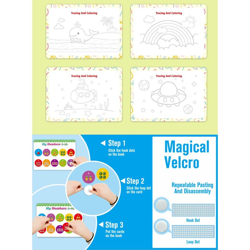 Carti si Birotica - Carti - Carti pentru copii - Carti interactive - Carte interactiva si educativa, My Preschool Busy Book 2, 32 pagini activitati, stickere, Engleza, 3 ani+, EduJucarii - Infinity.ro