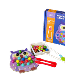 Jucarii, Copii si Bebe - Jucarii si jocuri - Jucarii & jocuri educative - Jocuri si jucarii educative - Joc educativ Montessori din lemn, Pincer Bead Game, Bufnita, pentru memorie, potrivire si sortare, 3 ani +, EduJucarii - Infinity.ro
