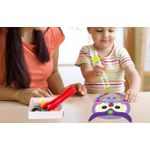Jucarii, Copii si Bebe - Jucarii si jocuri - Jucarii & jocuri educative - Jocuri si jucarii educative - Joc educativ Montessori din lemn, Pincer Bead Game, Bufnita, pentru memorie, potrivire si sortare, 3 ani +, EduJucarii - Infinity.ro
