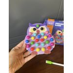 Jucarii, Copii si Bebe - Jucarii si jocuri - Jucarii & jocuri educative - Jocuri si jucarii educative - Joc educativ Montessori din lemn, Pincer Bead Game, Bufnita, pentru memorie, potrivire si sortare, 3 ani +, EduJucarii - Infinity.ro