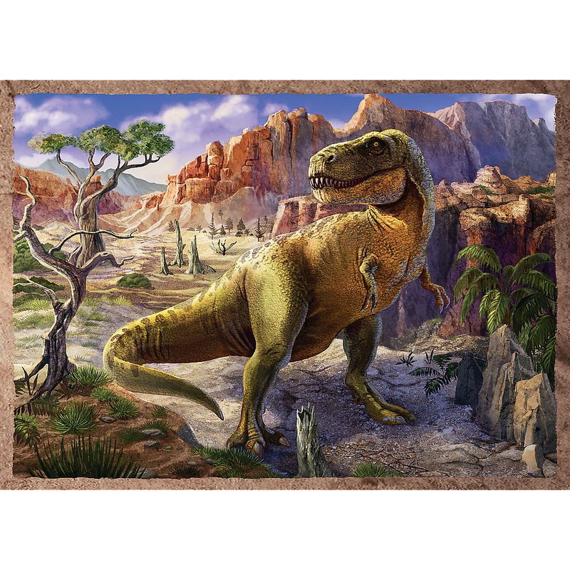 Jucarii, Copii si Bebe - Jucarii si jocuri - Jocuri si puzzle - Puzzle - Puzzle trefl 4in1 dinozaurii interesanti - Infinity.ro