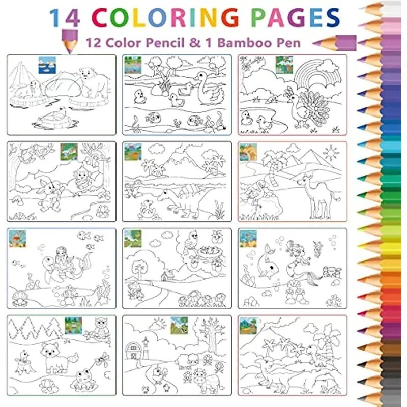 Carti si Birotica - Carti - Carti pentru copii - Activitati extracurriculare - Caiet de activitati  pentru copii, autocolante si imagini de colorat, Habitatul Animalelor, EduJucarii, 4 ani+ - Infinity.ro