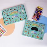 Carti si Birotica - Carti - Carti pentru copii - Activitati extracurriculare - Caiet de activitati  pentru copii, autocolante si imagini de colorat, Habitatul Animalelor, EduJucarii, 4 ani+ - Infinity.ro