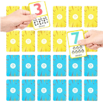 Jucarii, Copii si Bebe - Jucarii si jocuri - Jucarii & jocuri educative - Jocuri de memorie si inteligenta - Joc aritmetic cu carduri, pioni si zaruri, Number sense, 5 in 1, 3 ani+, EduJucarii - Infinity.ro