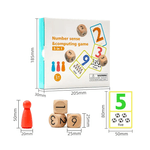 Jucarii, Copii si Bebe - Jucarii si jocuri - Jucarii & jocuri educative - Jocuri de memorie si inteligenta - Joc aritmetic cu carduri, pioni si zaruri, Number sense, 5 in 1, 3 ani+, EduJucarii - Infinity.ro