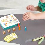 Jucarii, Copii si Bebe - Jucarii si jocuri - Jucarii & jocuri educative - Jocuri de memorie si inteligenta - Joc aritmetic cu carduri, pioni si zaruri, Number sense, 5 in 1, 3 ani+, EduJucarii - Infinity.ro