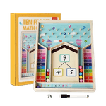 Jucarii, Copii si Bebe - Jucarii si jocuri - Jucarii & jocuri educative - Jocuri si jucarii educative - Jucarie educationala de sortare cognitiva a culorilor si operatii matematice, Montessori, lemn, 3 ani +, EduJucarii - Infinity.ro