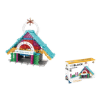 Jucarii, Copii si Bebe - Jucarii si jocuri - Seturi de constructie si cuburi - Seturi de constructie - Set blocuri de construit Long Yeah Block, 47 piese, casuta, 6 ani+ - Infinity.ro