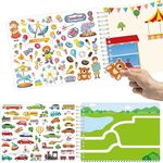 Carti si Birotica - Carti - Carti pentru copii - Activitati extracurriculare - Caiet de activitati  pentru copii, autocolante si imagini de colorat, In jurul orasului, EduJucarii, 4 ani+ - Infinity.ro