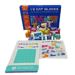 Jucarii, Copii si Bebe - Jucarii si jocuri - Jucarii & jocuri educative - Jocuri si jucarii educative - Joc Educativ 3D,  Montessori, Lemn, Tetris Cu Pisici, 4 ani+ - Infinity.ro