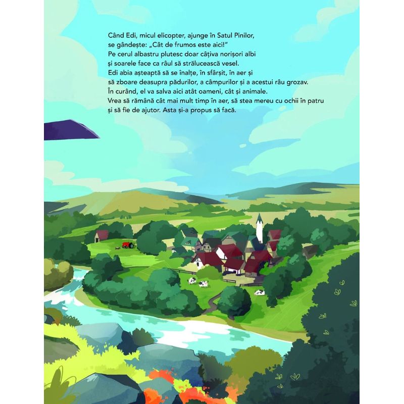 Carti si Birotica - Carti - Carti pentru copii - Basme si povesti - Elicopterul Edi - Infinity.ro