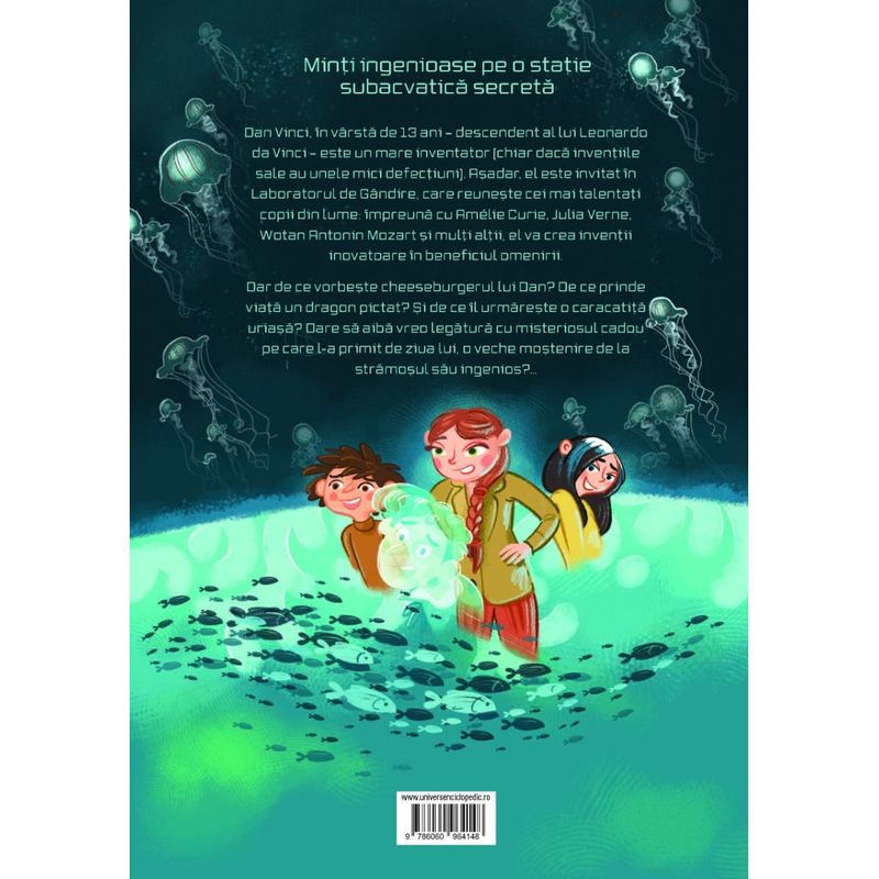 Carti si Birotica - Carti - Carti pentru copii - Basme si povesti - Dan Vinci si mostenirea aproape geniala a lui Leonardo - Infinity.ro