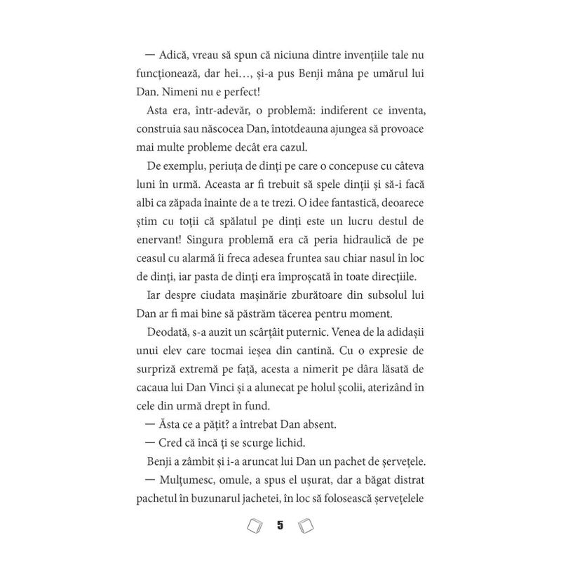 Carti si Birotica - Carti - Carti pentru copii - Basme si povesti - Dan Vinci si mostenirea aproape geniala a lui Leonardo - Infinity.ro